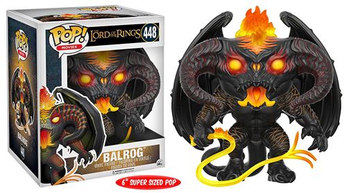 LORD OF THE RINGS-BOBBLE HEAD POP N°448-BALROG