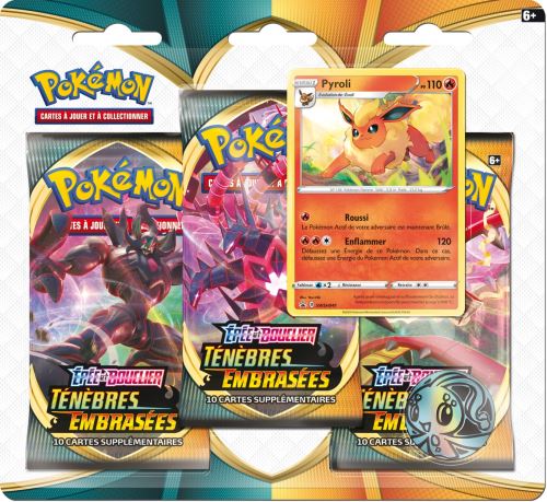 POKEMON Pok&eacute;mon EB03 : Pack 3 boosters
