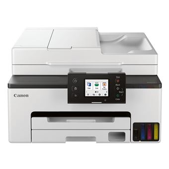 Canon MAXIFY GX2050 - Imprimante multifonctions - couleur - jet d'encre - rechargeable - Legal (216 x 356 mm)/A4 (210 x 297 mm) (original) - A4/Legal (support) - jusqu'à 15 ipm (impression) - 250 feuilles - 33.6 Kbits/s - USB 2.0, Wi-Fi(ac), LAN