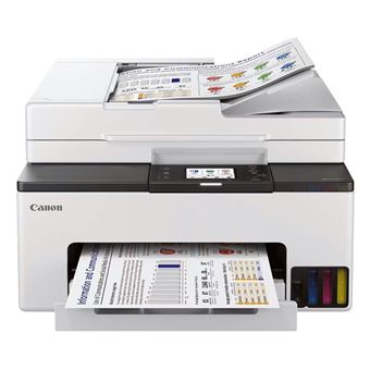 Canon MAXIFY GX2050 - Imprimante multifonctions - couleur - jet d'encre - rechargeable - Legal (216 x 356 mm)/A4 (210 x 297 mm) (original) - A4/Legal (support) - jusqu'à 15 ipm (impression) - 250 feuilles - 33.6 Kbits/s - USB 2.0, Wi-Fi(ac), LAN