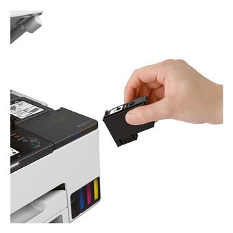 Canon MAXIFY GX2050 - Imprimante multifonctions - couleur - jet d'encre - rechargeable - Legal (216 x 356 mm)/A4 (210 x 297 mm) (original) - A4/Legal (support) - jusqu'à 15 ipm (impression) - 250 feuilles - 33.6 Kbits/s - USB 2.0, Wi-Fi(ac), LAN