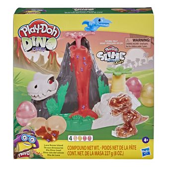 VBACALA – Set De Pâte à Modeler Dinosaures – Jouets, Outils Et Moules – Pâte En Farine De Blé Non Toxique – Dès 3 Ans