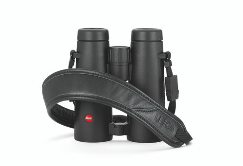 Courroie Leica pour Jumelles En Cuir Noir