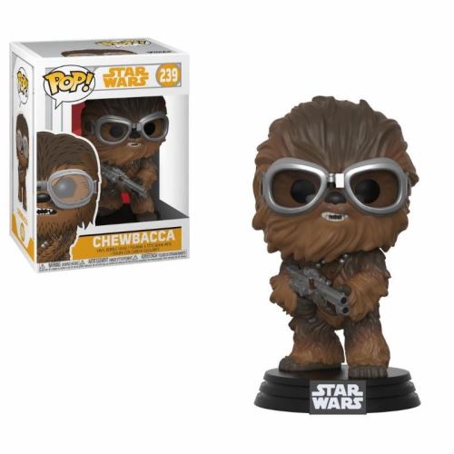Figurine Funko Pop Han Solo A Star Wars Story Chewbacca avec lunettes 9 cm