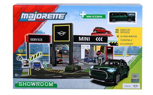 Set Majorette Mini Showroom + 1 véhicule