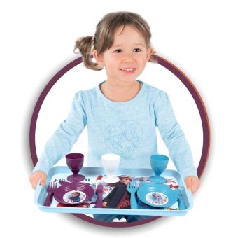SMOBY La Reine des Neiges 2 Desserte XL 17 Accessoires pas cher