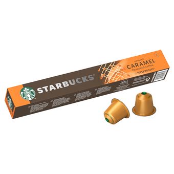 Pack de 10 capsules café Starbucks by Nespresso Caramel