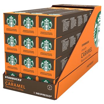 Pack de 10 capsules café Starbucks by Nespresso Caramel