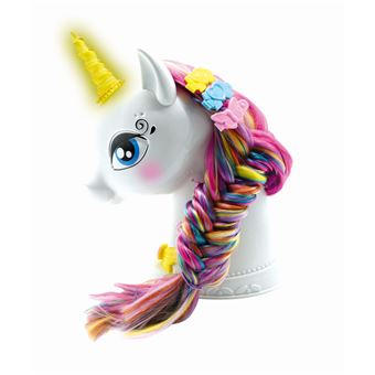Jeu créatif Lexibook Tête à coiffer Licorne effets sonores et lumineux