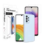 Pack coque souple + verre trempé 2,5D pour Samsung Galaxy A33