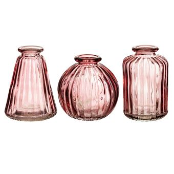 Set de 3 vases Sass & Belle Rose