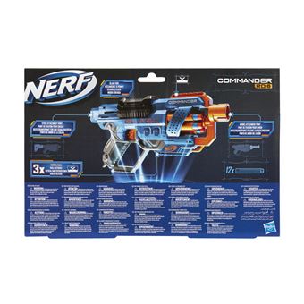 Nerf Elite 2.0 Commander RD-6 avec 12 fléchettes Nerf