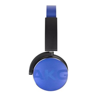 Casque Bluetooth AKG Y50BT Bleu Casque audio Achat prix fnac