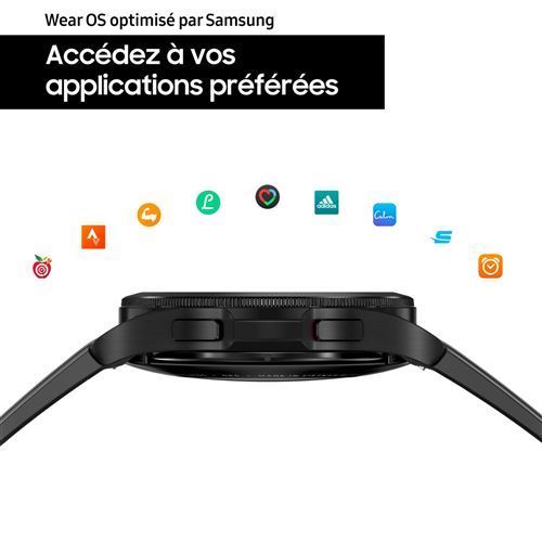 Montre connectée Samsung Galaxy Watch4 Classic 42mm Bluetooth Noir