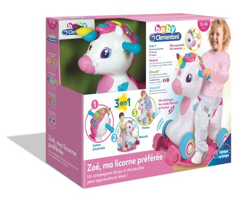 Ma licorne shop a bascule clementoni