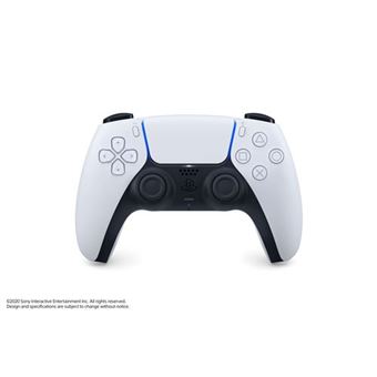 Manette sans fil DualSense pour PS5 Blanc Cadeau emballé