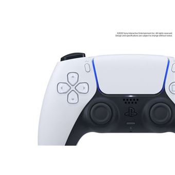 Manette sans fil DualSense pour PS5 Blanc Cadeau emballé