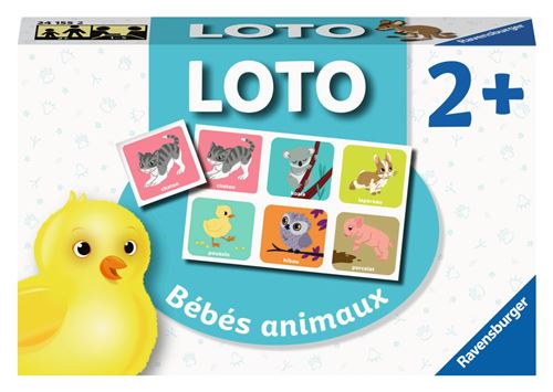 Jeu Classique Ravensburger Loto Bebes Animaux Loto Memo Domino Achat Prix Fnac