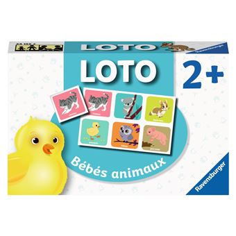 Jeu classique Ravensburger Loto Bébés Animaux - 1