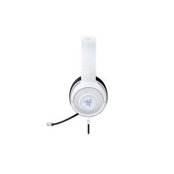 Casque Gaming filaire pour PS5 Razer Kraken X Blanc