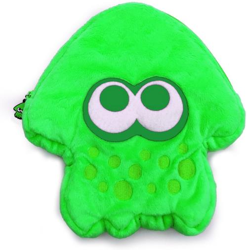 Sacoche Peluche Hori Splatoon 2 Vert pour Nintendo Switch