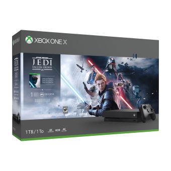 Xbox One X 1 TB + Star Wars Jedi: Fallen Order Pack - 1