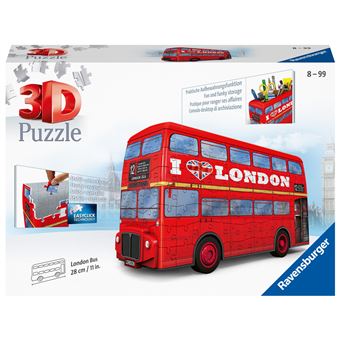 Puzzle 3D Ravensburger Bus Londonien