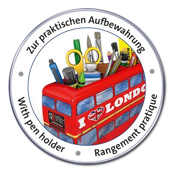 Puzzle 3D Ravensburger Bus Londonien