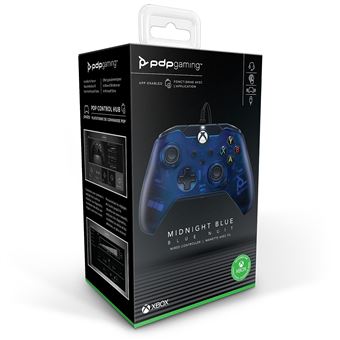 Manette filaire Pdp pour Xbox Séries X/S Bleu