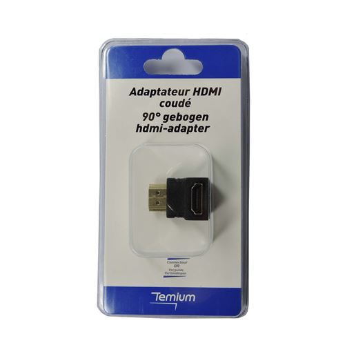 Adaptateur Temium HDMI coudé 90°