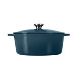 Cocotte ovale Sitram Tradifonte 714892 Gris-Bleu