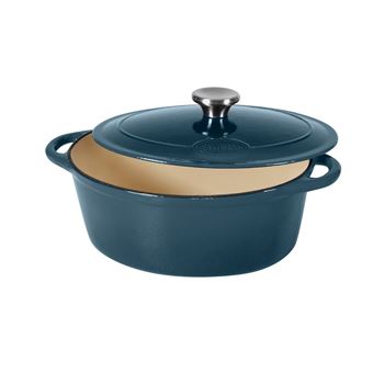 Cocotte ovale Sitram Tradifonte 714892 Gris-Bleu