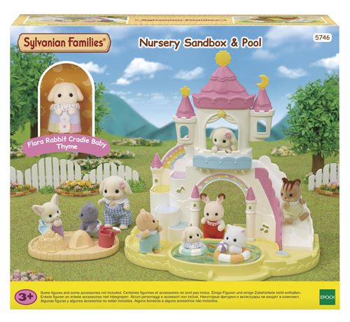 Sylvanian Family : Le bac à sable et piscine des bébés Epoch d'enfance - vue 4