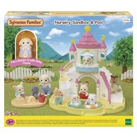 3 Figurines Sylvian Families Le trio des bébés à la piscine