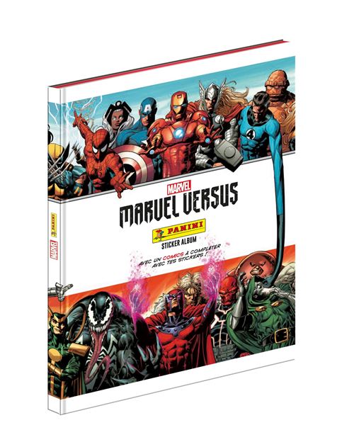 Jeu De Cartes Panini Marvel Versus Album Hard Cover