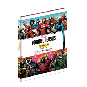 Jeu de cartes Panini Marvel versus Album Hard Cover