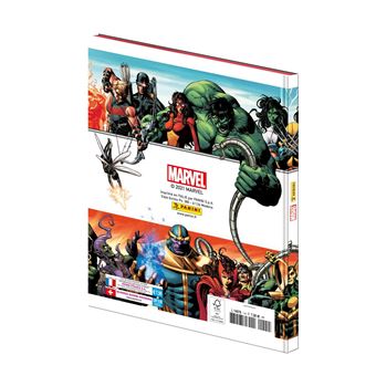 Jeu de cartes Panini Marvel versus Album Hard Cover