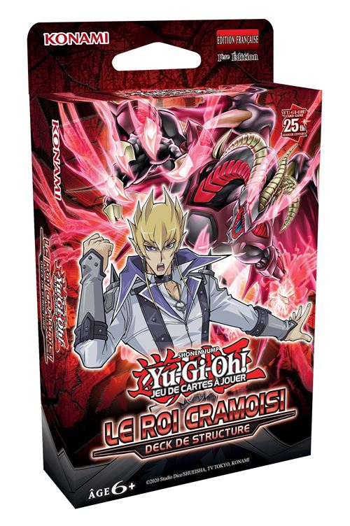 Carte à collectionner Konami Yu-Gi-Oh Le Deck de Structure Le Roi Cramoisi