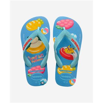 Tongs et espadrilles sportswear Havaianas Kids Top Pokemon White Taille 35-36