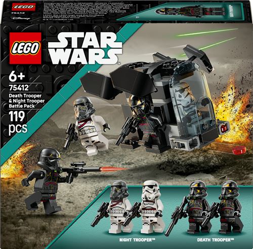 Lego Star Wars Lego® Star Wars™ 75412 Pack De Combat Death Troopers Contre Night Troopers