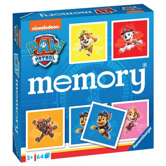 Jeu classique Ravensburger Grand Memory® Pat'Patrouille