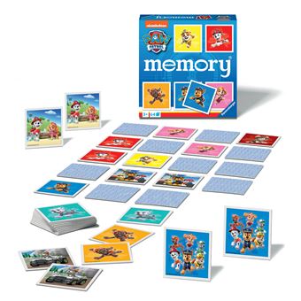 Jeu classique Ravensburger Grand Memory® Pat'Patrouille