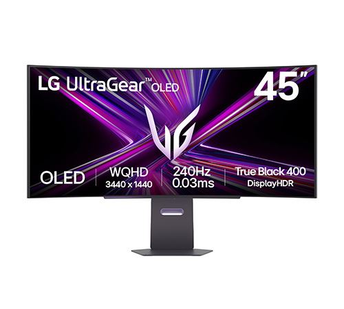 Ecran PC gaming LG UltraGear OLED 45GX900A-B 45 Incurvé 240 Hz WQHD