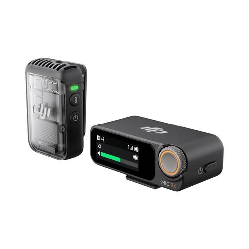 Microphone Sans Fil DJI Mic 2 – 1 RX + 1 TX, Réduction de Bruit, 250m Portée - vue 7