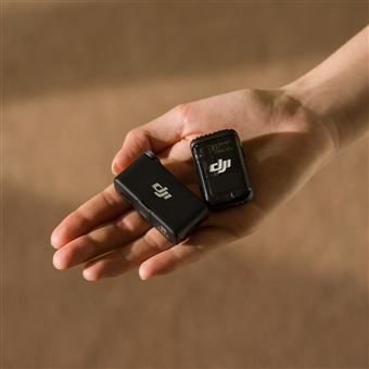 Microphone sans fil DJI Mic 2 Noir + 1 émetteur + 1 récepteur - Accessoire  caméra - Achat & prix