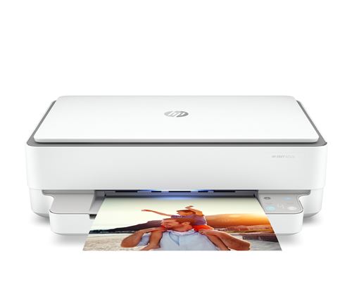 Imprimante Tout-En-Un HP Envy 6032E Blanc Eligible À Instant Ink