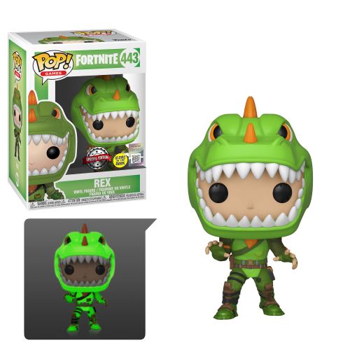 Fortnite - Bobble Head Pop N&deg; 443 - Rex Gitd Special Edition