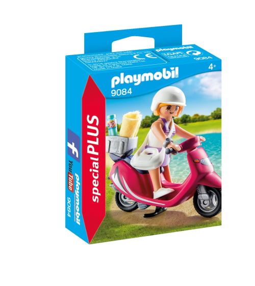 Playmobil Special Plus 9084 Vacancière avec scooter