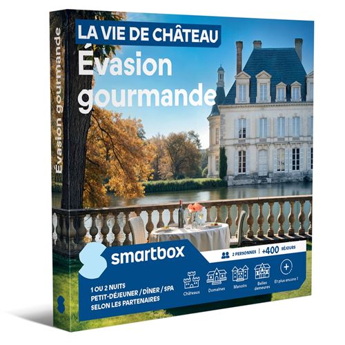 Coffret cadeau SmartBox La vie de Château Évasion gourmande