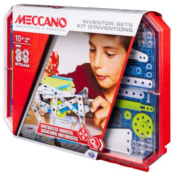 Set 5 kits d'inventions Meccano - Meccano - Achat & prix